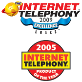 --Image: Internet Telephony 2005 Product of the Year & 2009 Excellence Award --