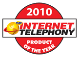 --Image: Internet Telephony 2010 Product of the Year! --