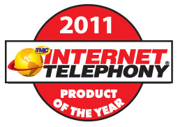 --Image: Internet Telephony 2011 Product of the Year! --