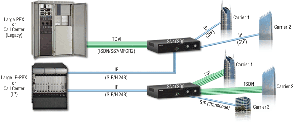 SmartNode SN10200 Edge Media Gateway