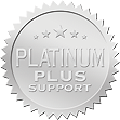 -- image PLATINUM PLUS Premium Support seal --