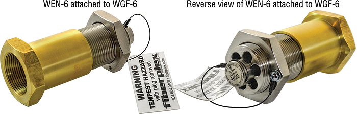 Front/Rear views of WEN-6 attached to WGF-6