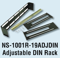 NS-1101R-19ADJDIN Adjustable DIN Rack