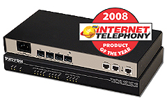 Patton receives INTERNET TELEPHONY Product of the Year Award