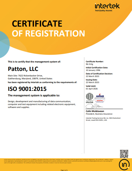 ISO9001 2023 Certificate