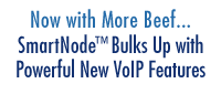 Now with More Beef. . . SmartNode Bulks Up with Powerful New VoIP Features