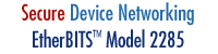 Secure Device Networking - EtherBITS  Universal Device Server