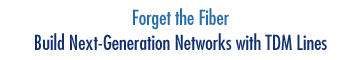Build Next-Generation Networks with TDM Lines - IPLink Model 2888 Inverse Mux