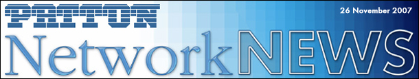 PATTON NetworkNews 26 November 2007