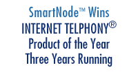 SmartNode™ Wins INTERNET TELEPHONY Product of the Year Three Years Running