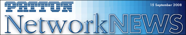 PATTON NetworkNews 15 September 2008