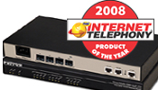 Photo of SmartNode 4961with TMC INTERNET TELEPHONY 2008 Product of the Year Award