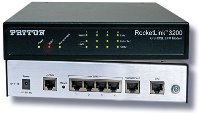 photo of Patton's RocketLink 3200 G.SHDSL EFM Modem