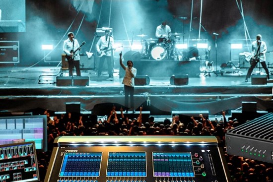 FXS6000 AVoIP Gateway in live music on Stage 