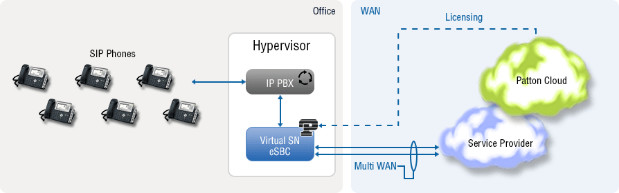 Virtual SBC