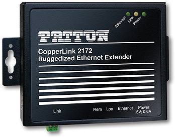 Photo of CopperLink 2172R Ruggedized Ethernet Extender