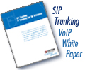 New Whitepaper - SIP Trunking - VoIP Telephony for the Enterprise